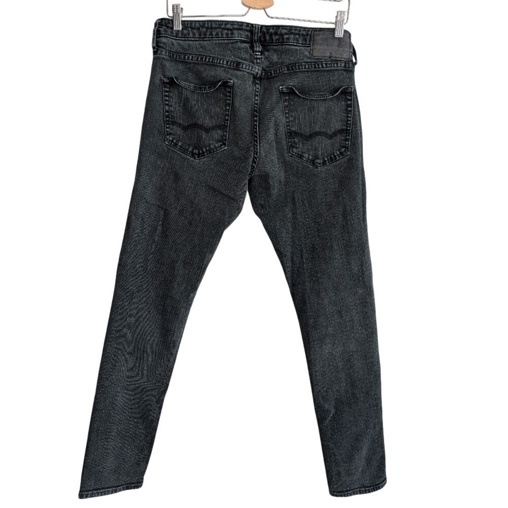 32x32 American Eagle Men's Dark Gray Skinny Jeans Five Pocket